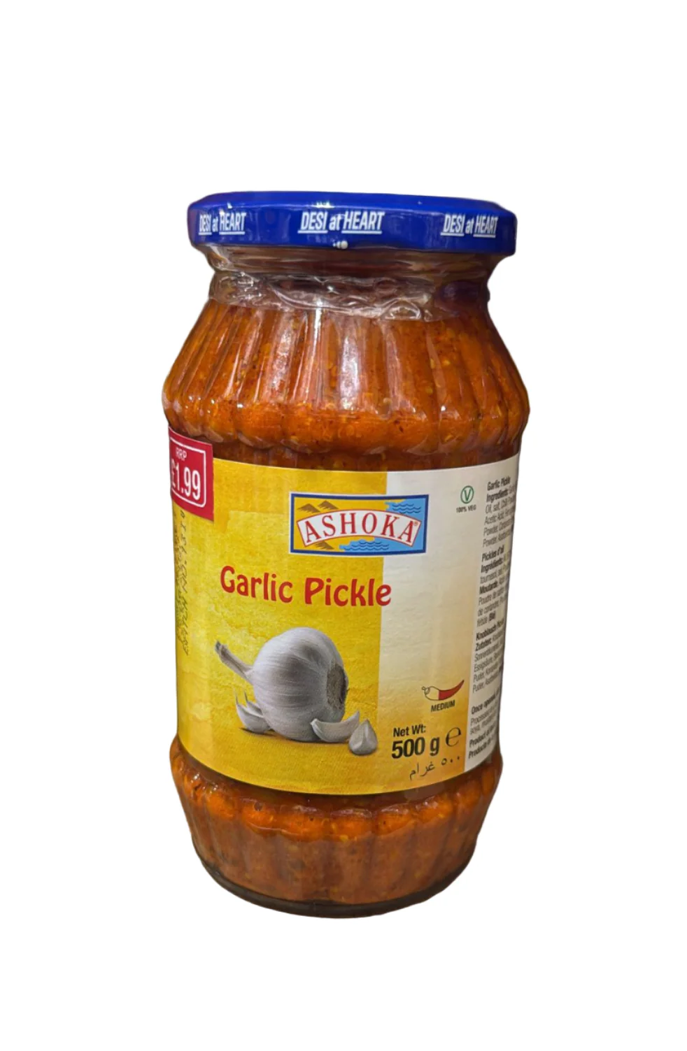 ASHOKA GARLIC PICKLE 500G