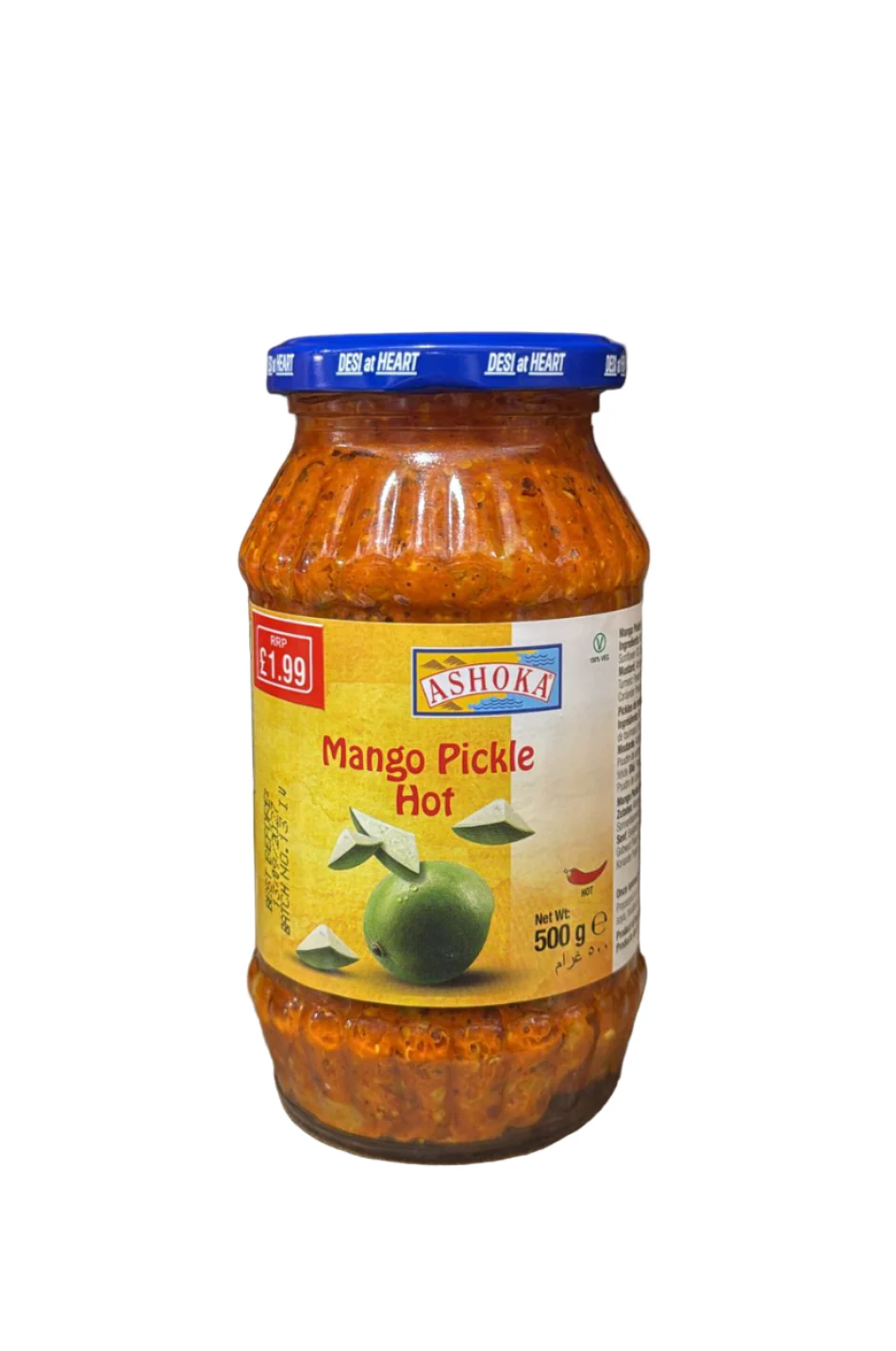 ASHOKA MANGO PICKLE HOT 500G