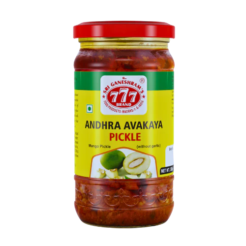 777 ANDHRA AVAKAYA MANGO PICKLE 300G