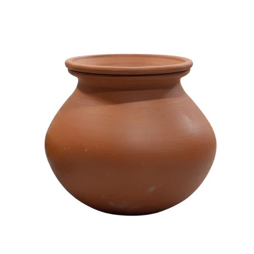 CLAY PONGAL POT WITH LID 2 LTR - Image 3