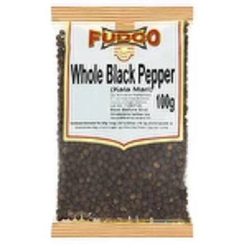FUDCO BLACK PEPPER WHOLE 100G