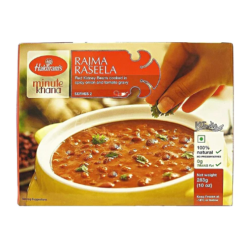 HALDIRAMS FROZEN RAJMA RASEELA MASALA 283G