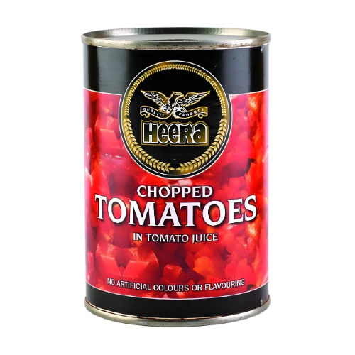 HEERA CHOPPED TOMATOES TIN 400G