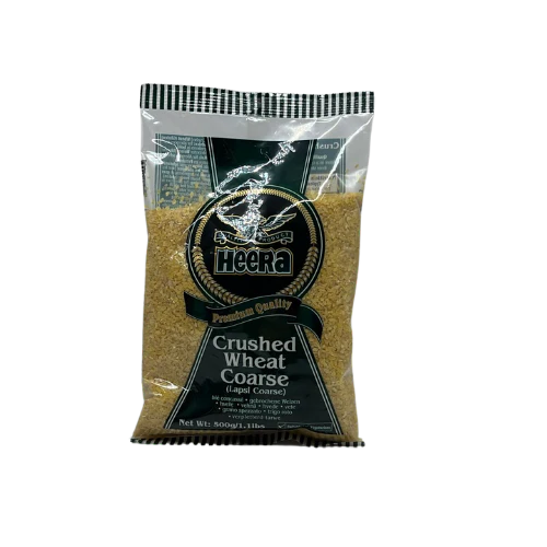 HEERA CRUSHED WHEAT COARSE (LAPSI COARSE ) 500G