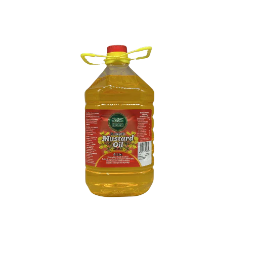 HEERA EDIBLE BLENDED MUSTARD OIL 4LTR (EDIBLE)