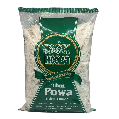 HEERA POWA (WHITE RICE FLAKES) THIN 300G