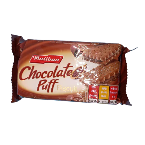MALIBAN CHOCOLATE PUFFS 100G