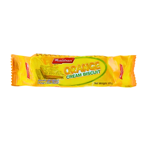 MALIBAN ORANGE CREAM 100G