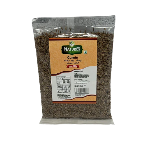 NATURES CUMIN SEEDS (WHOLE JEERA) 100G