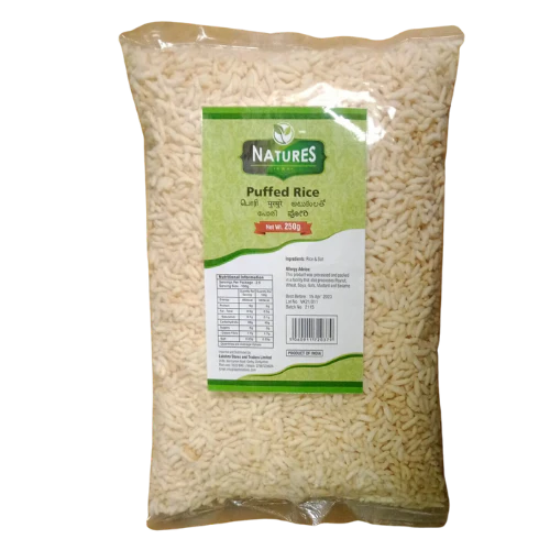 NATURES PUFFED RICE 250G