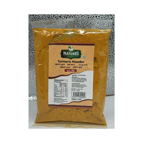 NATURES TURMERIC (HALDI) POWDER 100G
