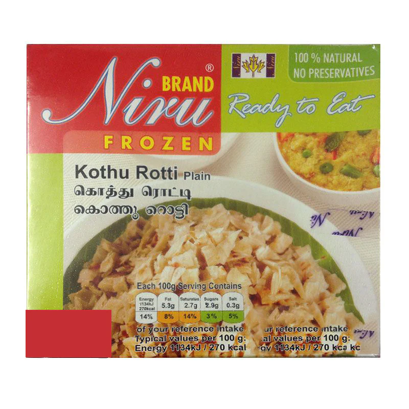 NIRU FROZEN KOTHU ROTTI PLAIN 375G (BUY 1 GET 1)