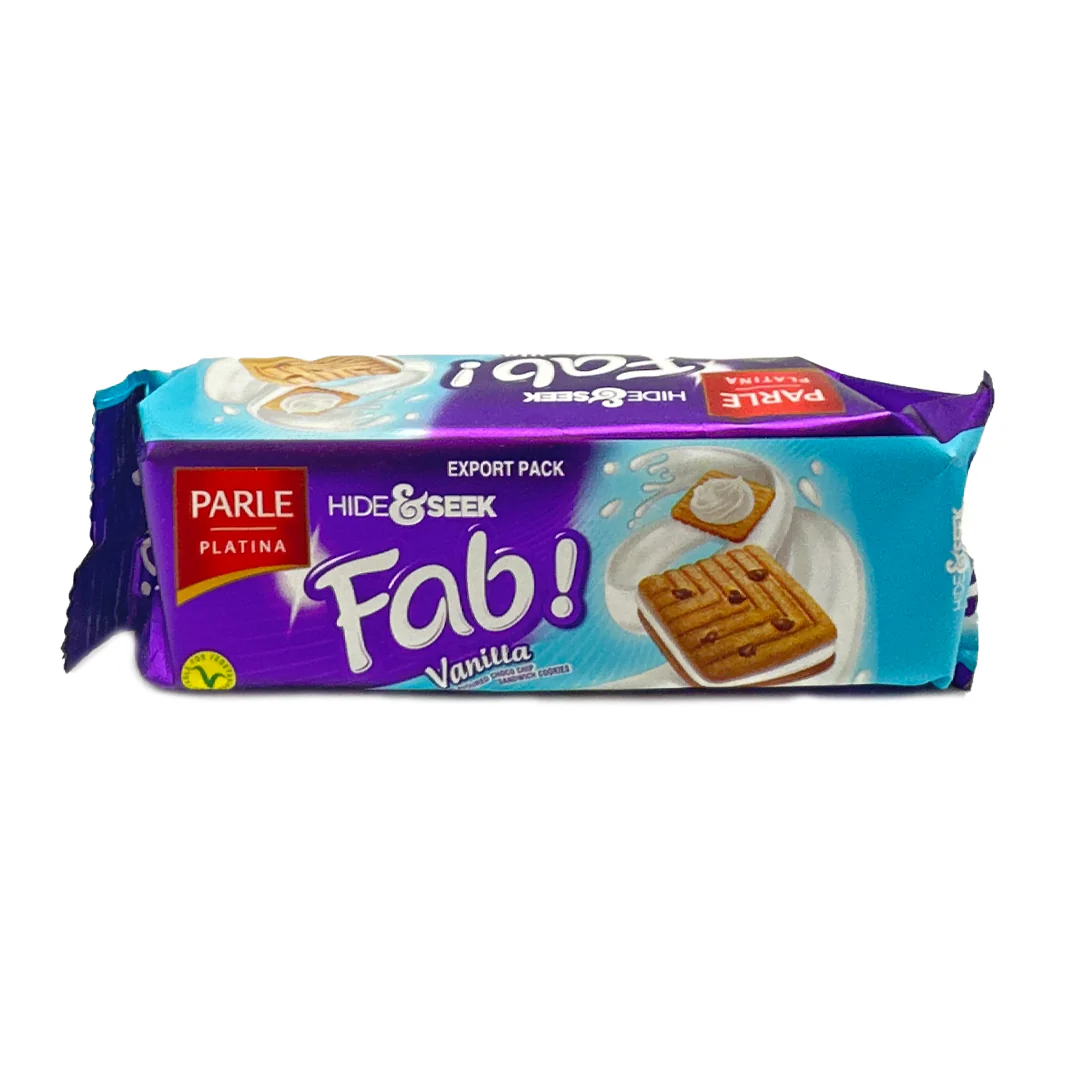 PARLE HIDE & SEEK FAB VANILLA 125G