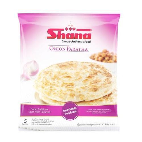 SHANA FROZEN ONION PARATHA 400G (5PCS)