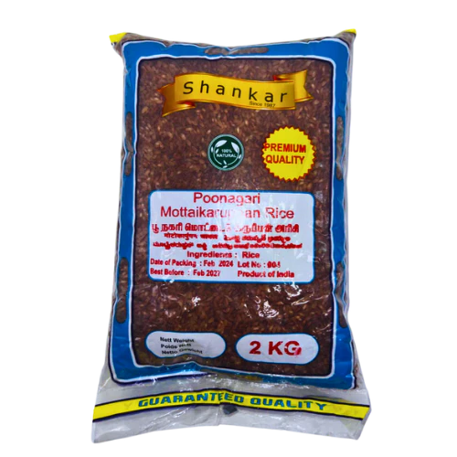 SHANKAR POONAGARI MOTTAKARUPPAN RICE 2KG