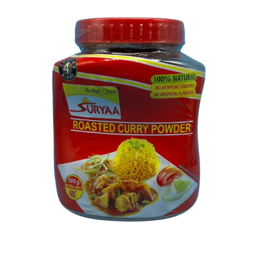 SURYAA ROASTED CURRY POWDER 500G - EXTRA HOT