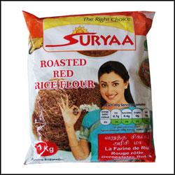 SURYAA ROASTED RICE FLOUR 1KG - RED