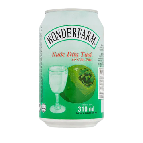 WONDERFARM COCONUT WATER 310ML