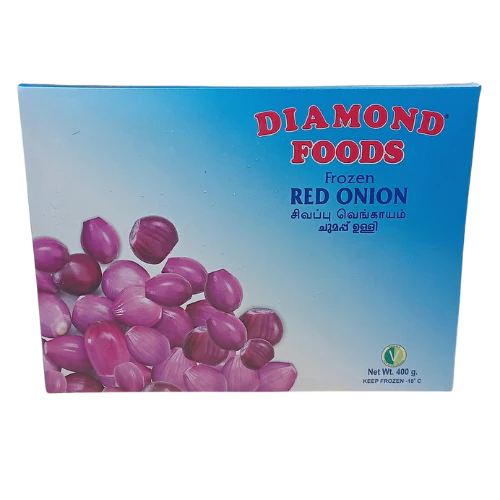 DIAMOND FOODS FROZEN VEG RED ONION 400G