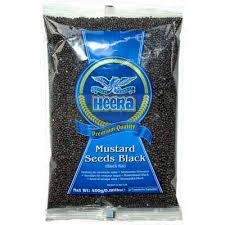 HEERA BLACK MUSTARD SEEDS 400G