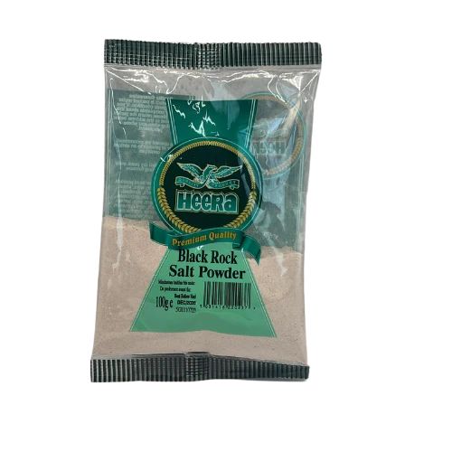 HEERA BLACK ROCK SALT POWDER 100G