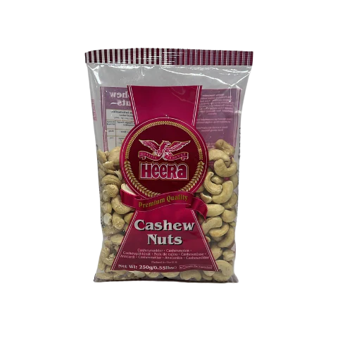 HEERA CASHEW NUTS WHOLE 250G