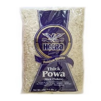 HEERA POWA (WHITE RICE FLAKES) THICK 1KG