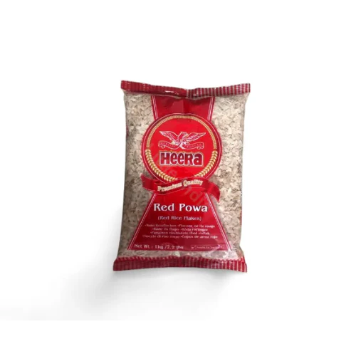 HEERA RED POWA (RED RICE FLAKES) 1KG - MEDIUM