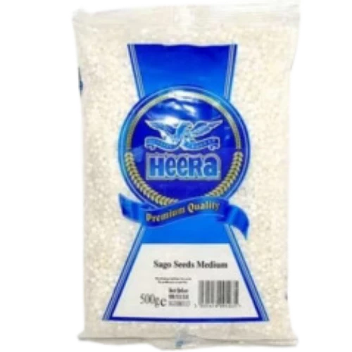HEERA SAGO SEEDS (SABUDANA) MEDIUM 500G