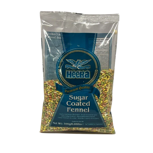HEERA SUGAR COATED FENNEL(SOUNF) SEEDS 300G