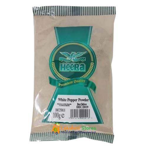 HEERA WHITE PEPPER POWDER 100G
