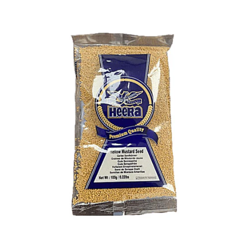 HEERA YELLOW MUSTARD SEEDS 100G