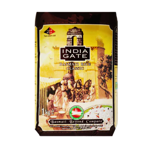 INDIA GATE CLASSIC BASMATI RICE 1KG