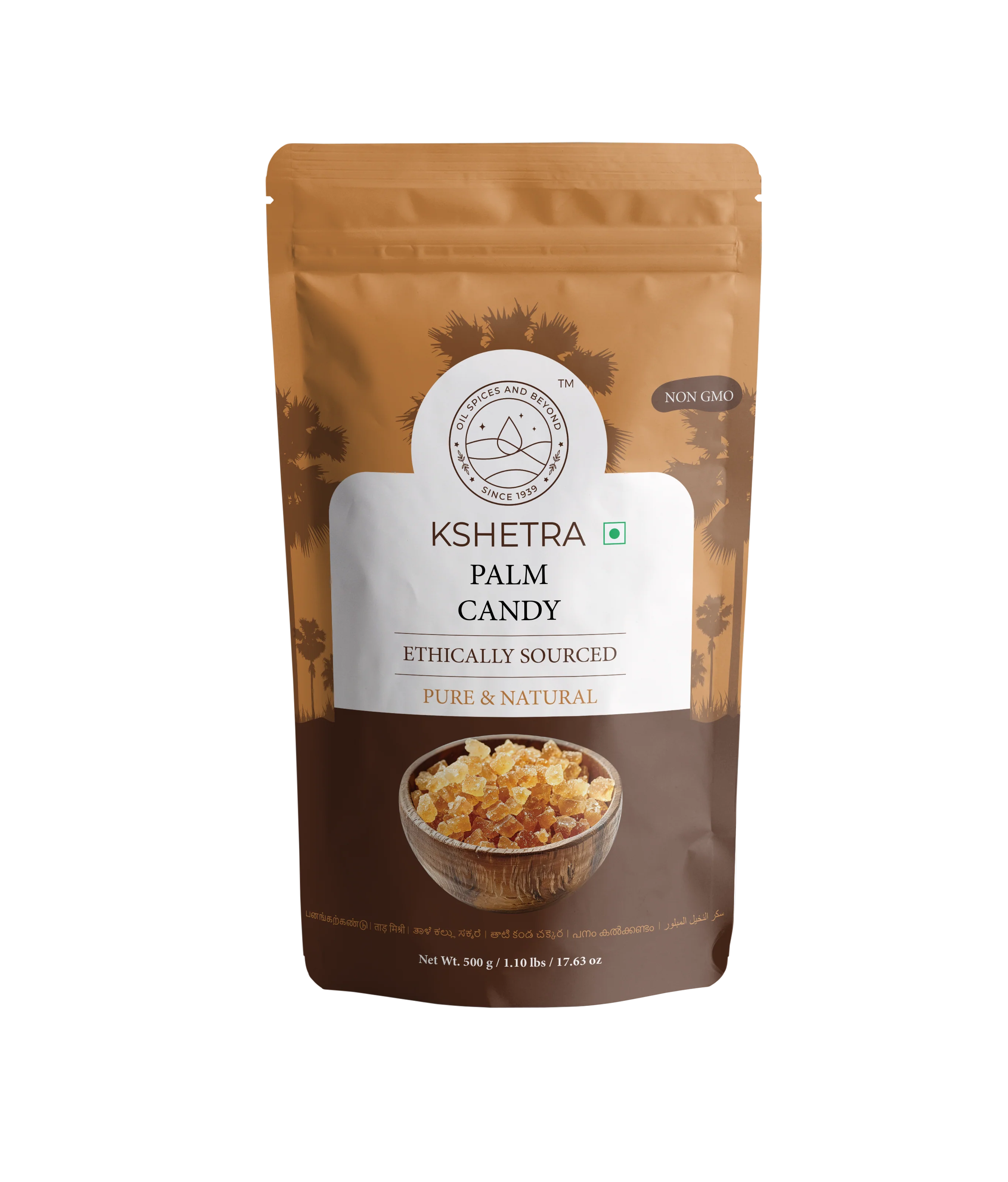 KSHETRA PALM JAGGERY CRYSTAL 500G