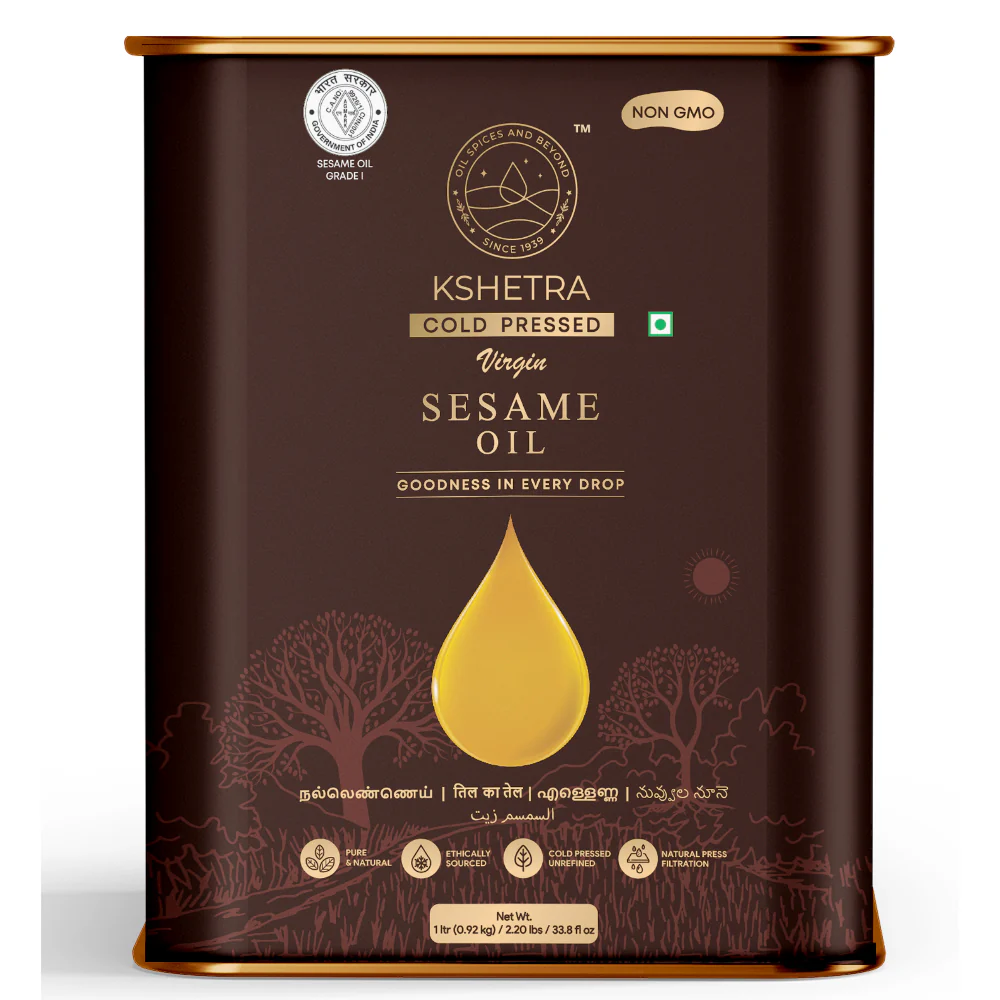 KSHETRA SESAME OIL 1L
