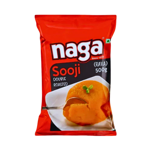 NAGA DOUBLE ROASTED SOOJI (RAVA) 500G